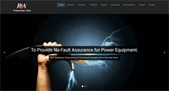 Desktop Screenshot of powertestasia.com